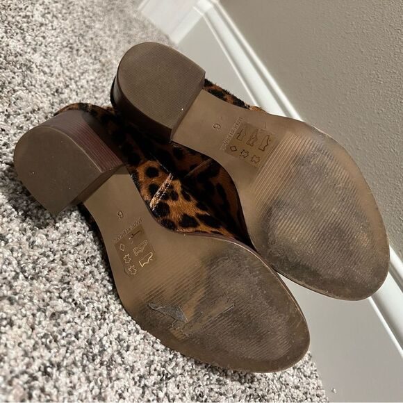 Madewell The Regan boot leopard calf hair women’s size 6 - Picture 4 of 4